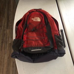 North face book bag